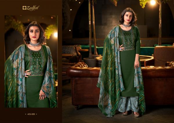 Zulfat Mohini 8 Designer Cotton Embroidery Dress Materials